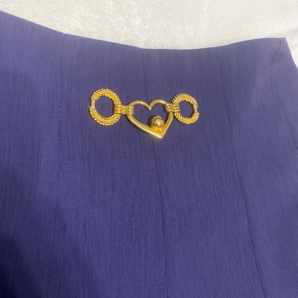 Vintage High Waist Midi Skirt - Picture 3 of 6